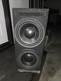 2 12" MA Audio 400 Rms 800 Max