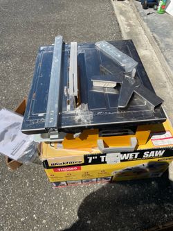 Wet Tile Saw