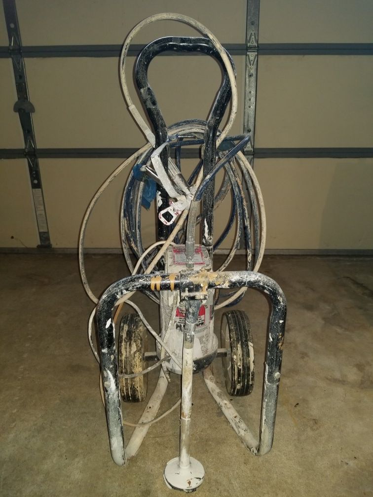 Campbell Hausfeld Airless Paint Sprayer 3/4 hp airless paint pro 460.
