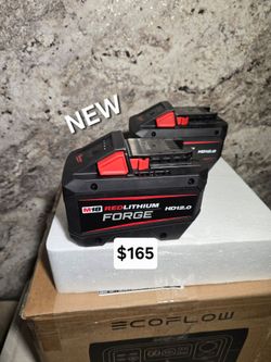 New Milwaukee forge 12.0ah Batteries only $165 each