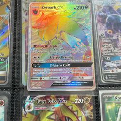 Zoroark Gx pokemon cards READ DESCRIPTION 