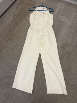 Joie Beata B V Neck Jumpsuit NWT SZ S