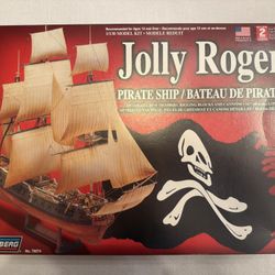 New Jolly Rogers Model Pirate Ship Lindberg