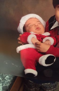 Baby santa costume