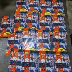 1994 Topps Baseball cards Seal Packages.