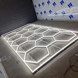 Lámparas De Luz Les Hexagonales 