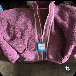 DSG Girls Cozy Fleece Full Zip Jacket