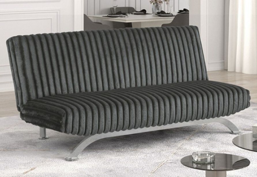 Brand New Grey Futon Sofa Sleeper