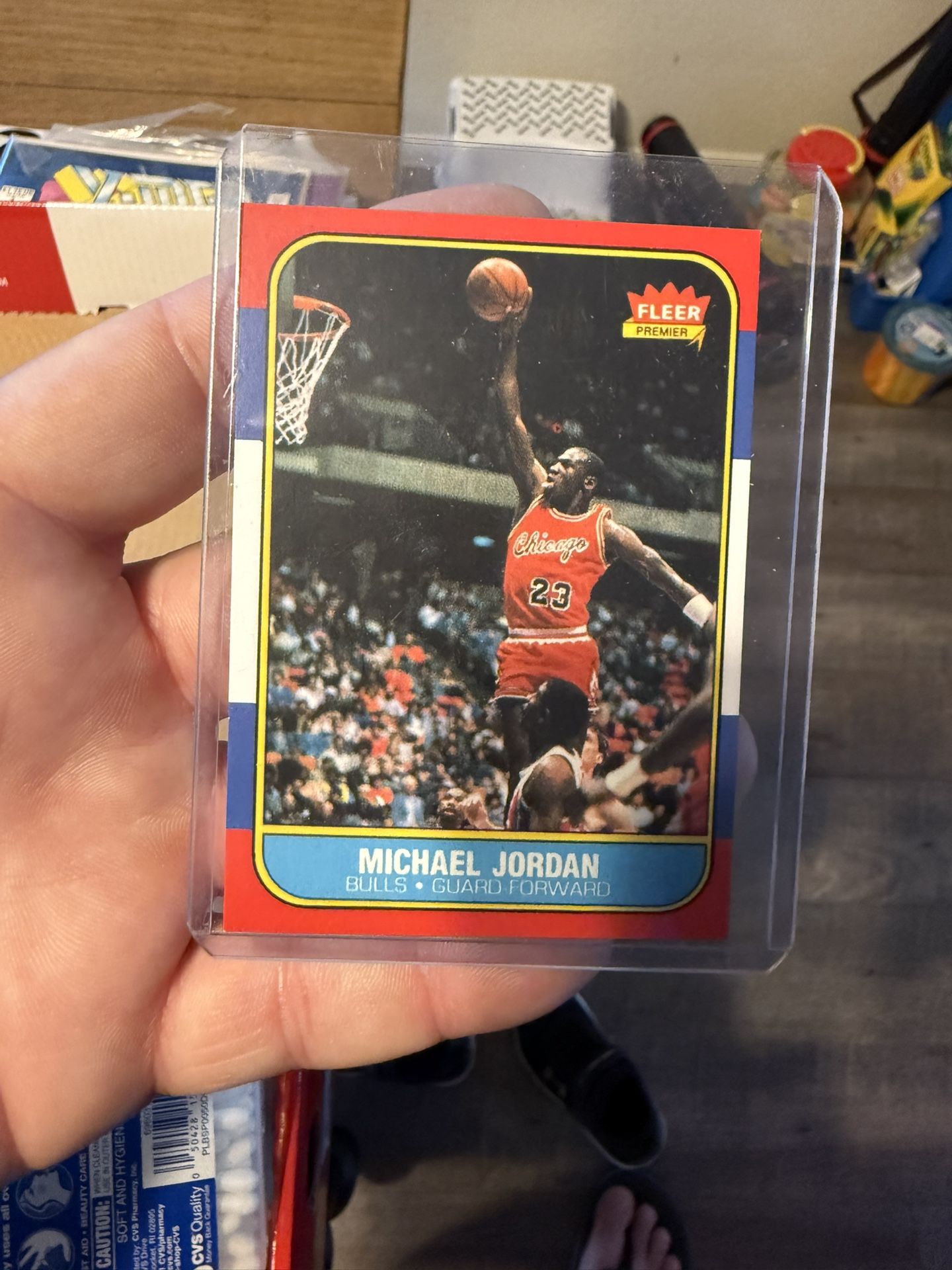1986 Fleer Michael Jordan Reprint
