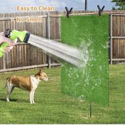 28x40 Inches Dog Pee Grass for Dogs Potty Training, Dog Potty Grass with Drainage Hole, Artificial Grass Indoor Outdoor and Easy to Clean