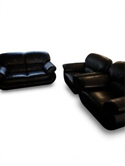 Black couches