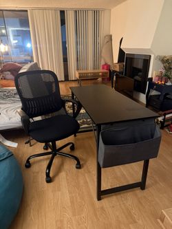OFFICE TABLE AND CHAIR