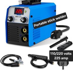110V/220V Stick Welder ARC IGBT Inverter  Portable Welding Machine  225 amp