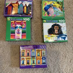 5 Kids Puzzles!