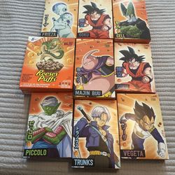 Dragon Ball Z Collectible Reese’s Puffs Cereal Boxes