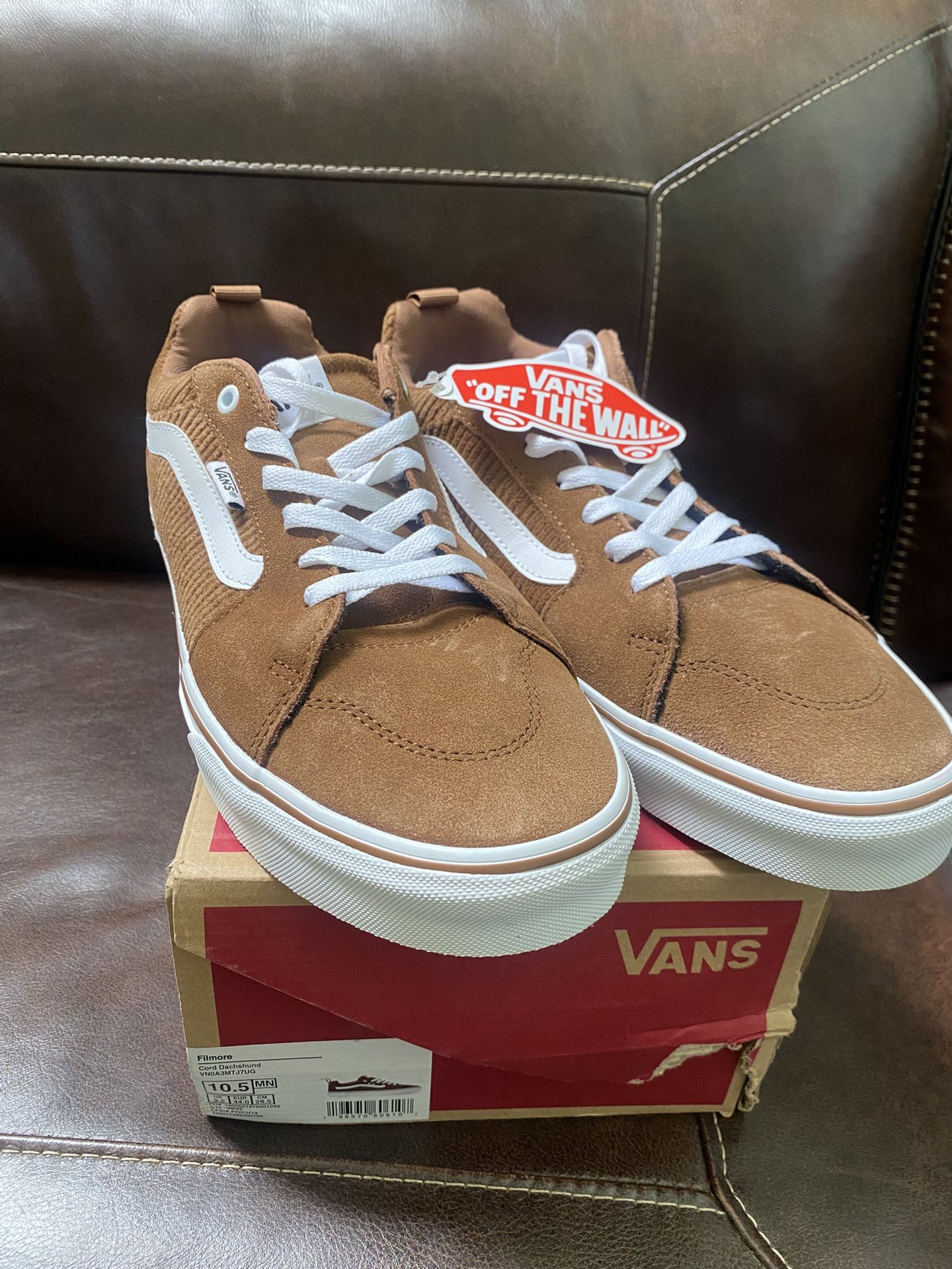 Vans Filmore Sneaker - Cognac -Men's -Size 10.5- New