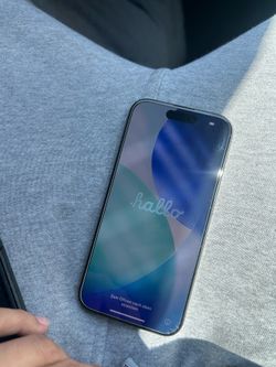 iPhone 15 Pro Charcoal Grey  unlocked