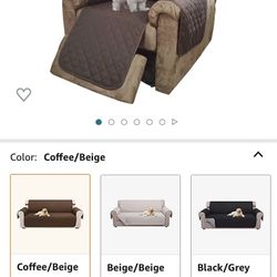 Chair  Cover As Seen On Tv! Brown/beige Reversible! 