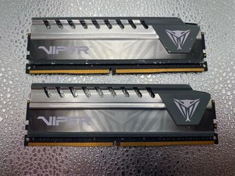 Patriot Viper Elite 16GB (2x8GB) DDR4-2666 MHz, CLI 1.2V - PVE416G266C6KGY Used