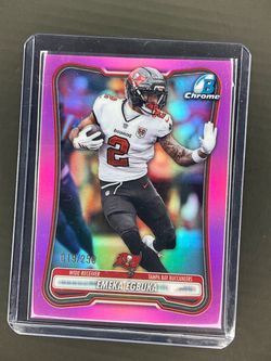 Emeka Egbuka Bowman Chrome Pink Refractor /250