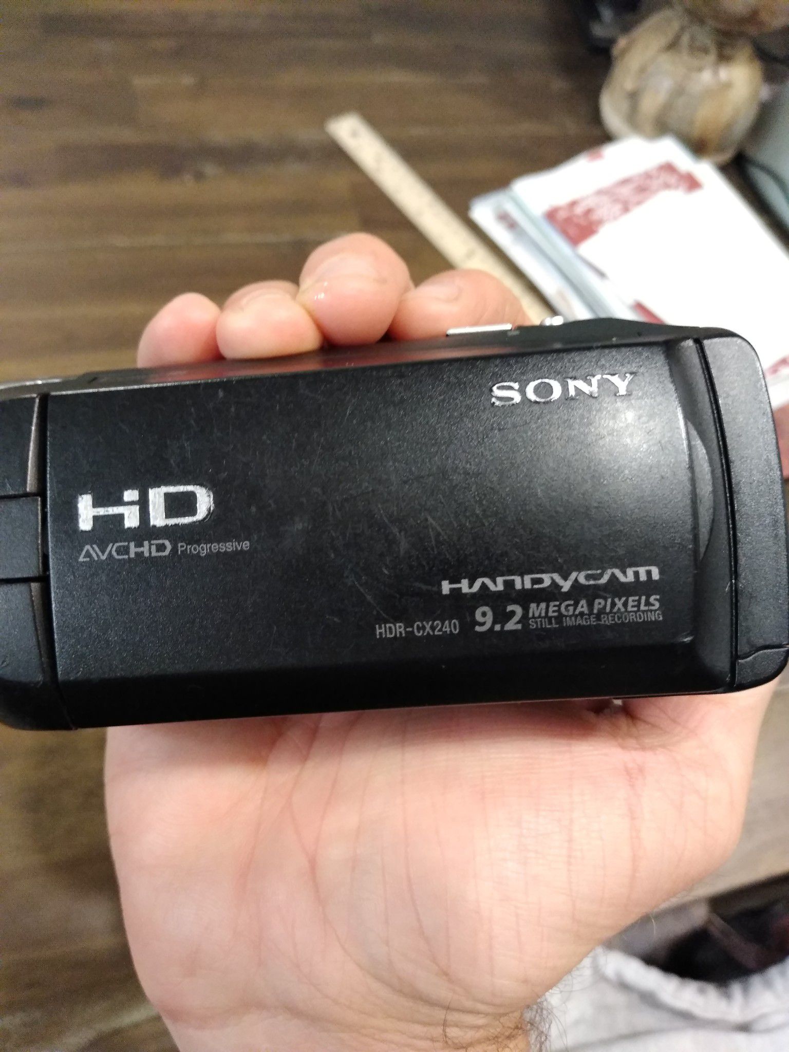 Sony Handy Cam Camcorder have a good stand too.