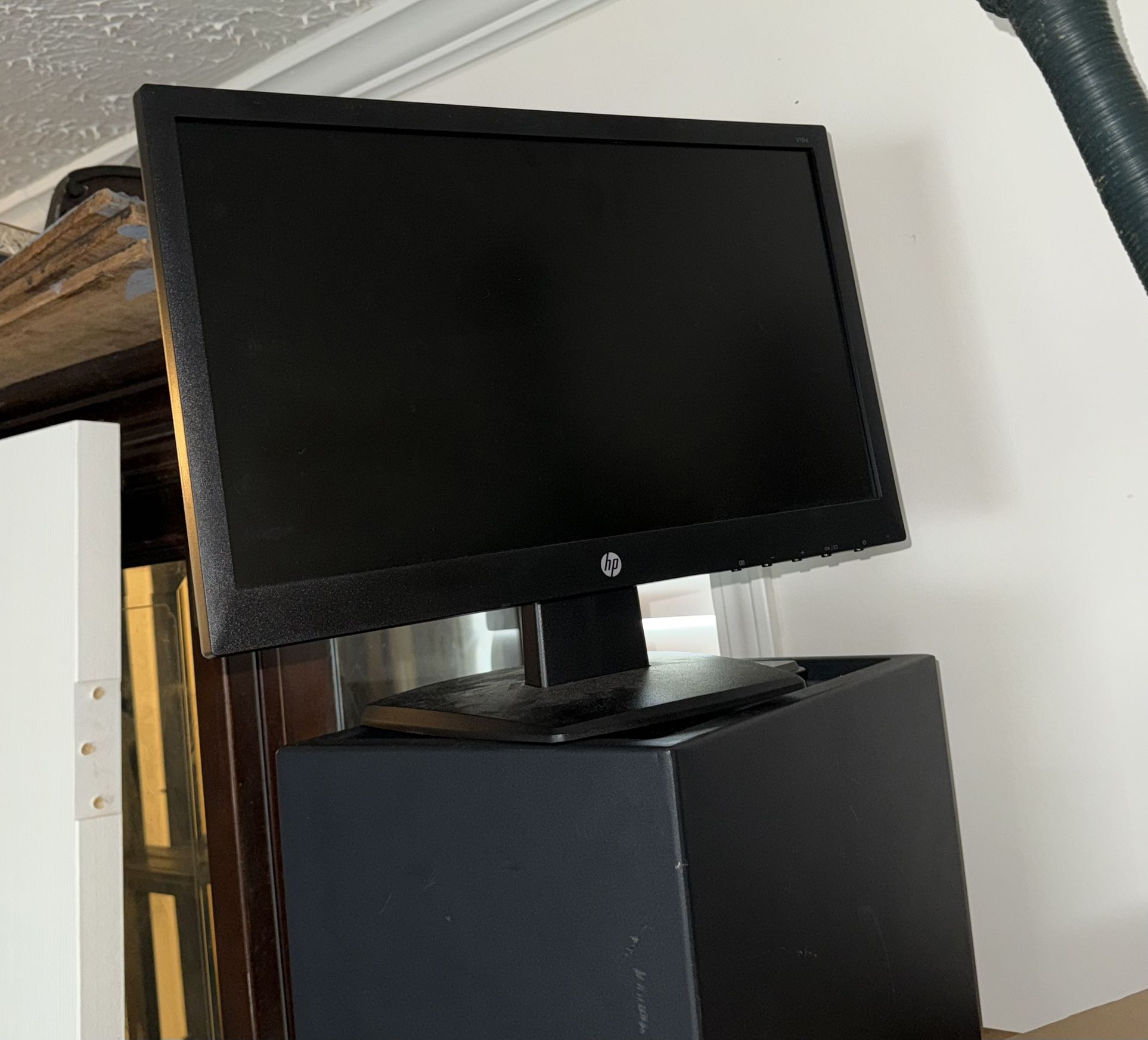 HP computer monitor.