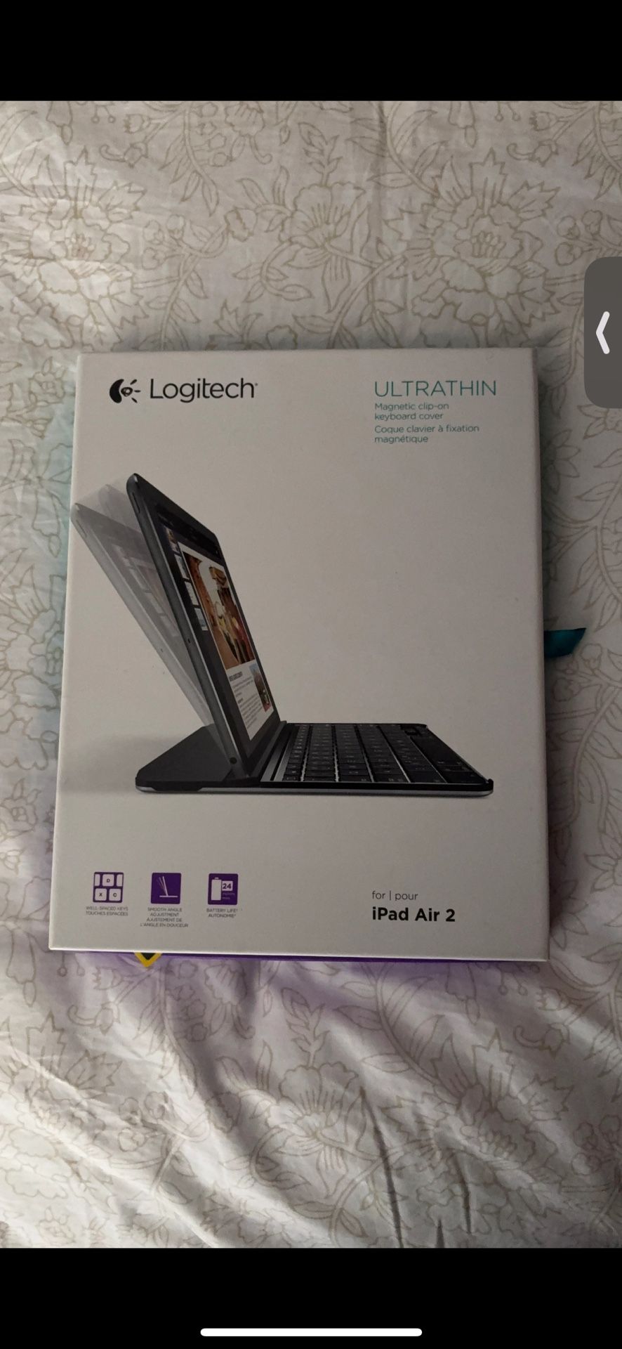Logitech Ultrathin Keyboard Cover For iPad Air 2