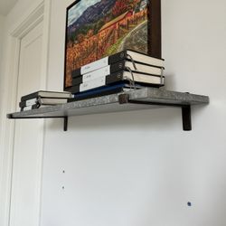 Potterybarn Metal Shelving (2 Shelves)