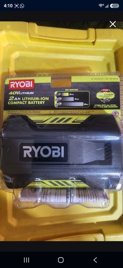Ryobi  Ryobi 40V Lithium-Ion 2.0 Ah Battery