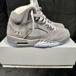 Jordan 5 Wolf Grey Sz 10 