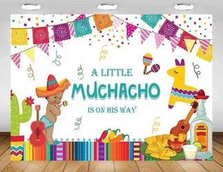 Birthday Banner Large Little Muchacho
