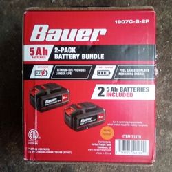 Bauer battery (2) pack