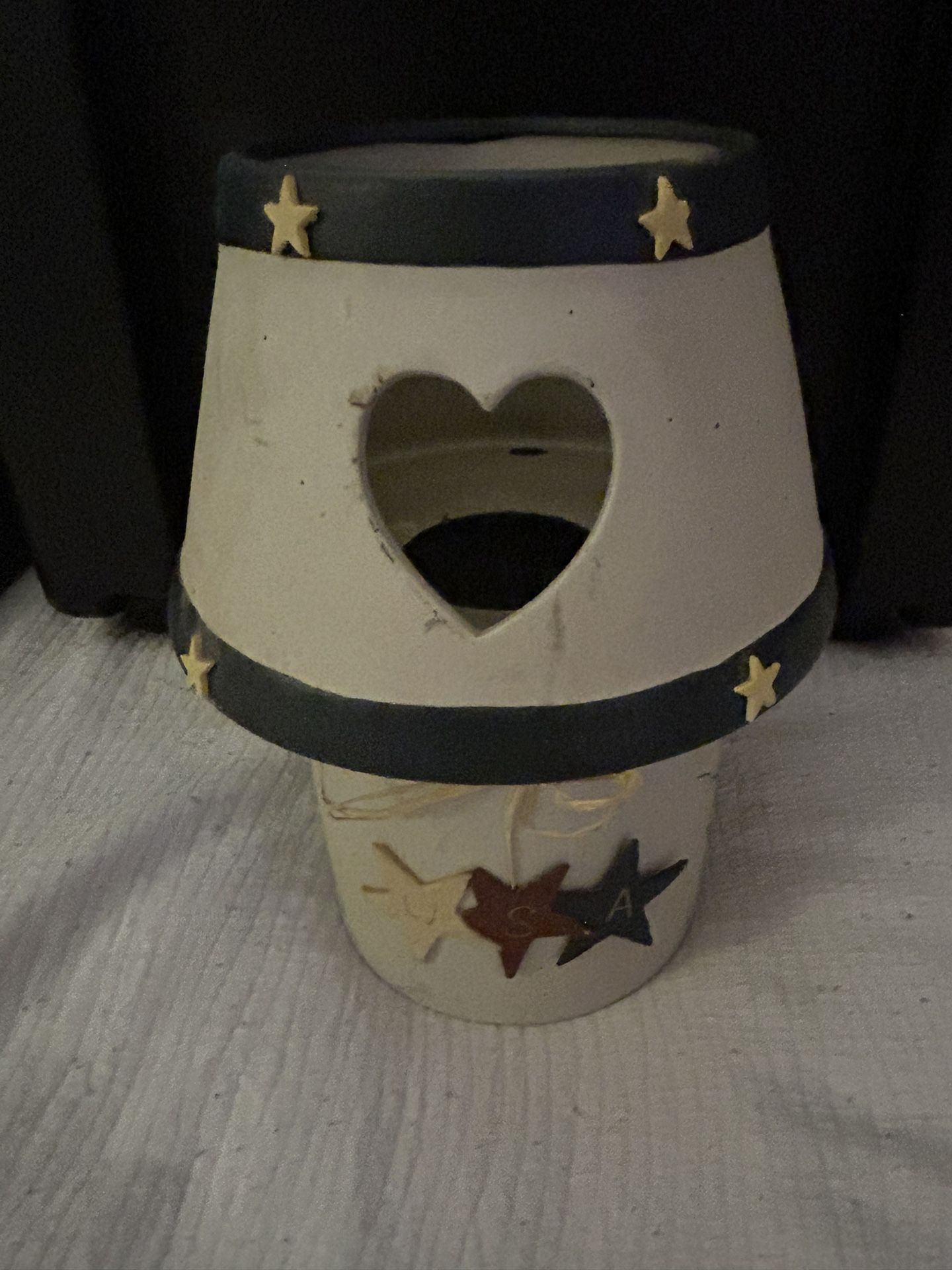 “Americana” Candle Holder