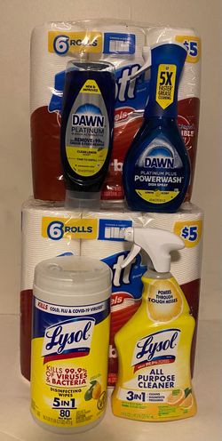 Dawn, Lysol  and Scott Bundle