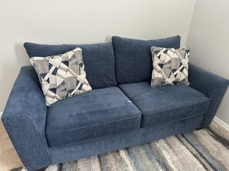 Sleeper Sofa Loveseat - Blue