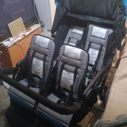 Foldable 4 Seat Stroller.  
