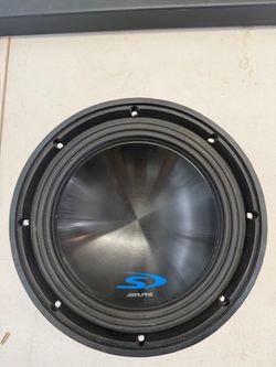 Alpine S-Series Car Subwoofer 10