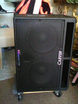 Bass Amp Fender Rumble black front 15+horn