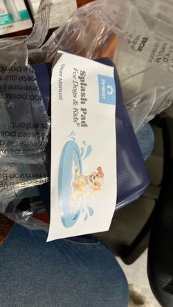 Splash Pad For Dogs And Kids New