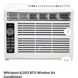 Whirlpool 6000 BTU Window Air Conditioner
