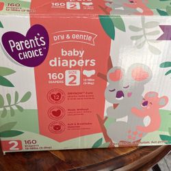 Parents Choice Diapers Size 2