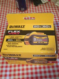 DeWalt flexvolt 9AH