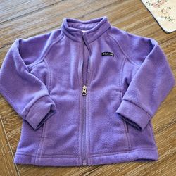 Purple Columbia Benton Springs Fleece Zip Up 4T