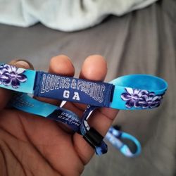 2 WRISTBANDS....LOVERS And FRIENDS GA TICKETS