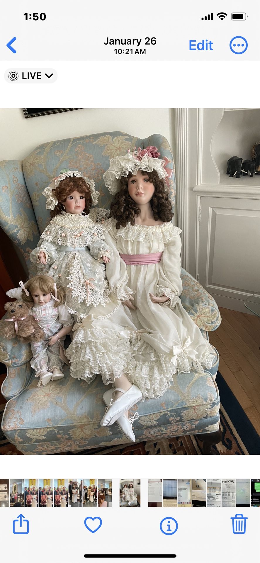 Adorable Antiques Dolls For Sale- Due To Moving
