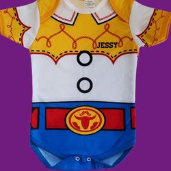 Pañalero Niña Vaquerita Talla Ch 3-12M Size S