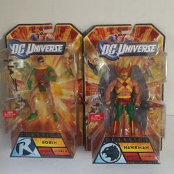 DC UNIVERSE CLASSICS ACTION FIGURES 