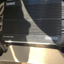 Sundown Audio 5 Channel Amplifier  Sfb1800.5