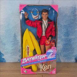 Baywatch Ken Barbie Vintage NWT