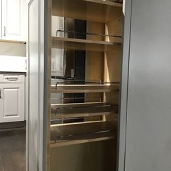 Heavy-Duty Wood Pantry Pullout Organizer